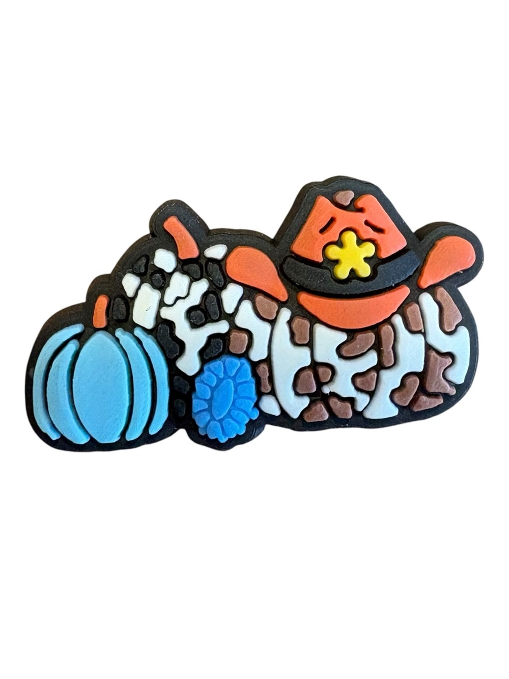 Southwestern Pumpkins Croc Charm